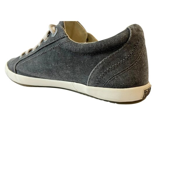 Taos Star Canvas Women's Gray Wash Arch Support Orthotic Comfort Sneakers Sz 7.5 - Picture 12 of 16